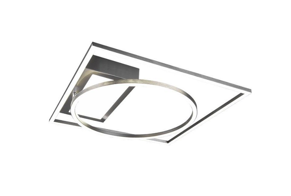 TRIO Leuchten Deckenleuchte Trio LED Deckenleuchte Downey nickel matt, Inkl. Leuchtmittel, Dimmbar nicht Smart Home-fähig ohne Bewegungsmelder TRIO Leuchten Deckenleuchte Trio LED Deckenleuchte Downey nickel matt, Inkl. Leuchtmittel, Dimmbar nicht Smart Home-fähig ohne Bewegungsmelder von TRIO Leuchten