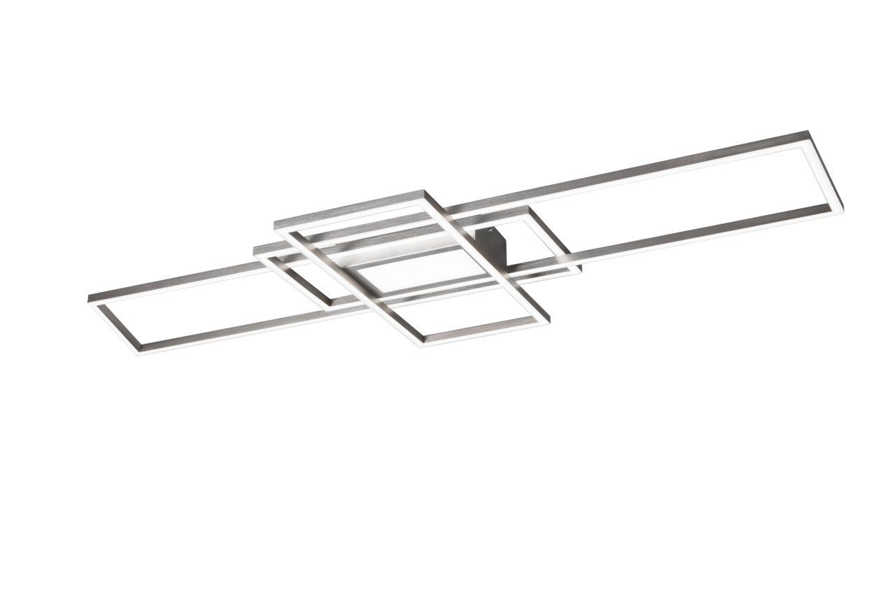 TRIO Leuchten Deckenleuchte Trio LED Deckenleuchte IRVINE nickel matt, Inkl. Leuchtmittel, Dimmbar nicht Smart Home-fähig ohne Bewegungsmelder TRIO Leuchten Deckenleuchte Trio LED Deckenleuchte IRVINE nickel matt, Inkl. Leuchtmittel, Dimmbar nicht Smart Home-fähig ohne Bewegungsmelder von TRIO Leuchten