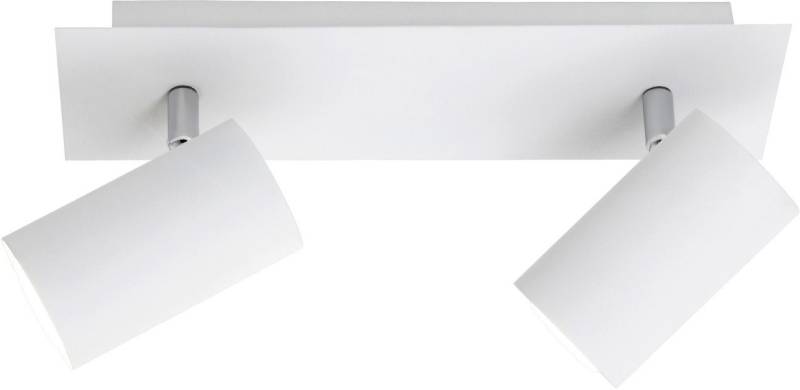 TRIO Leuchten LED Deckenstrahler Trio Leuchten 2er Spot Marley GU10, weiß matt, Ohne Leuchtmittel, Dimmbar nicht Smart Home-fähig ohne Bewegungsmelder von TRIO Leuchten