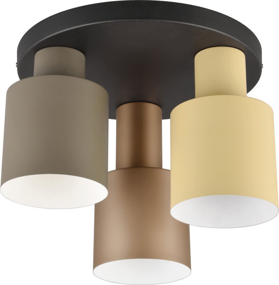 TRIO Leuchten Deckenleuchte Trio Leuchten LED-Deckenleuchte Agudo E27 schwarz, Ohne Leuchtmittel, Dimmbar nicht Smart Home-fähig ohne Bewegungsmelder TRIO Leuchten Deckenleuchte Trio Leuchten LED-Deckenleuchte Agudo E27 schwarz, Ohne Leuchtmittel, Dimmbar nicht Smart Home-fähig ohne Bewegungsmelder von TRIO Leuchten