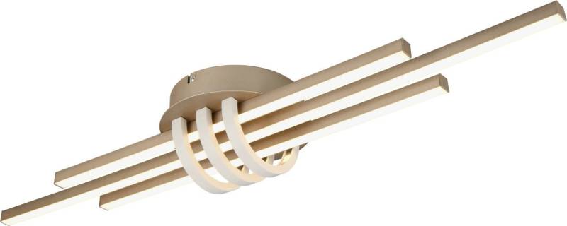 TRIO Leuchten Deckenleuchte Trio Leuchten LED Deckenleuchte Cinto 25W, coffee, Inkl. Leuchtmittel, Dimmbar nicht Smart Home-fähig ohne Bewegungsmelder TRIO Leuchten Deckenleuchte Trio Leuchten LED Deckenleuchte Cinto 25W, coffee, Inkl. Leuchtmittel, Dimmbar nicht Smart Home-fähig ohne Bewegungsmelder von TRIO Leuchten