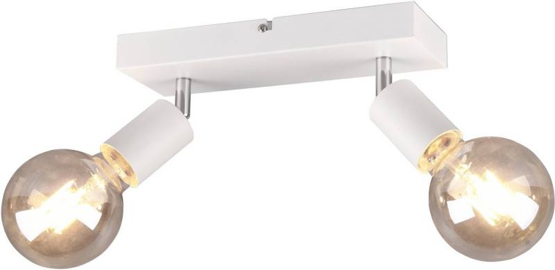 Reality Leuchten Deckenstrahler VANNES, ohne Leuchtmittel, E27-Leuchtmittel frei wählbar, dreh- und schwenkbar von Reality Leuchten