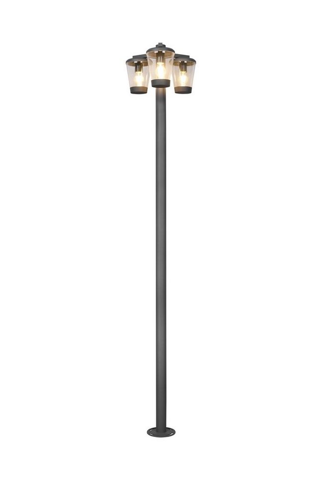 TRIO Leuchten LED Außen-Stehlampe TRIO-Leuchten Pfosten CAVADO DH 44.60x220 cm grau TRIO Leuchten LED Außen-Stehlampe TRIO-Leuchten Pfosten CAVADO DH 44.60x220 cm grau von TRIO Leuchten