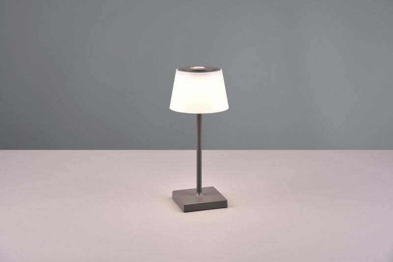 Reality Leuchten LED Außen-Tischleuchte Sanchez, Dimmfunktion, USB-Ladefunktion, LED fest integriert, Farbwechsler, Akku Garten Tischlampe RGB Farbwechsel dimmbar Lichtfarbe einstellbar Reality Leuchten LED Außen-Tischleuchte Sanchez, Dimmfunktion, USB-Ladefunktion, LED fest integriert, Farbwechsler, Akku Garten Tischlampe RGB Farbwechsel dimmbar Lichtfarbe einstellbar von Reality Leuchten