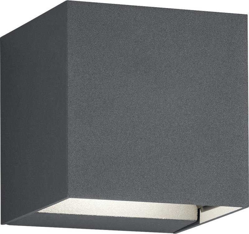 TRIO Leuchten LED Außen-Wandleuchte Trio Leuchten LED Außen-Wandleuchte Adaja, Inkl. Leuchtmittel, Nicht dimmbar nicht Smart Home-fähig ohne Bewegungsmelder Up- & von TRIO Leuchten