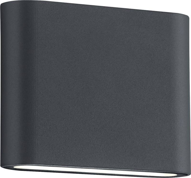 TRIO Leuchten LED Außen-Wandleuchte Trio Leuchten LED Außen-Wandleuchte Thames II, Inkl. Leuchtmittel, Nicht dimmbar nicht Smart Home-fähig ohne Bewegungsmelder Up- & von TRIO Leuchten