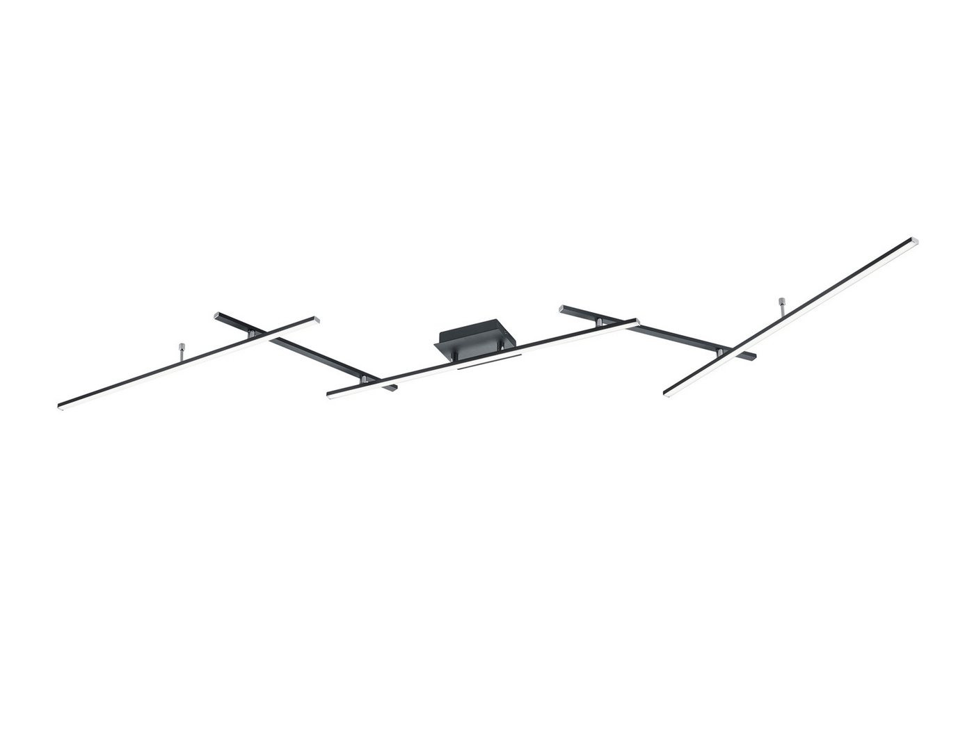 TRIO Leuchten LED Deckenleuchte, Dimmfunktion und Farbwechsel, LED fest integriert, stufenlos dimmbar über Fernbedienung, Warmweiß, Neutralweiß, Tageslichtweiß, Tageslicht-Lampe mit indirekte-r Beleuchtung für die Decke, 245cm lang TRIO Leuchten LED Deckenleuchte, Dimmfunktion und Farbwechsel, LED fest integriert, stufenlos dimmbar über Fernbedienung, Warmweiß, Neutralweiß, Tageslichtweiß, Tageslicht-Lampe mit indirekte-r Beleuchtung für die Decke, 245cm lang von TRIO Leuchten