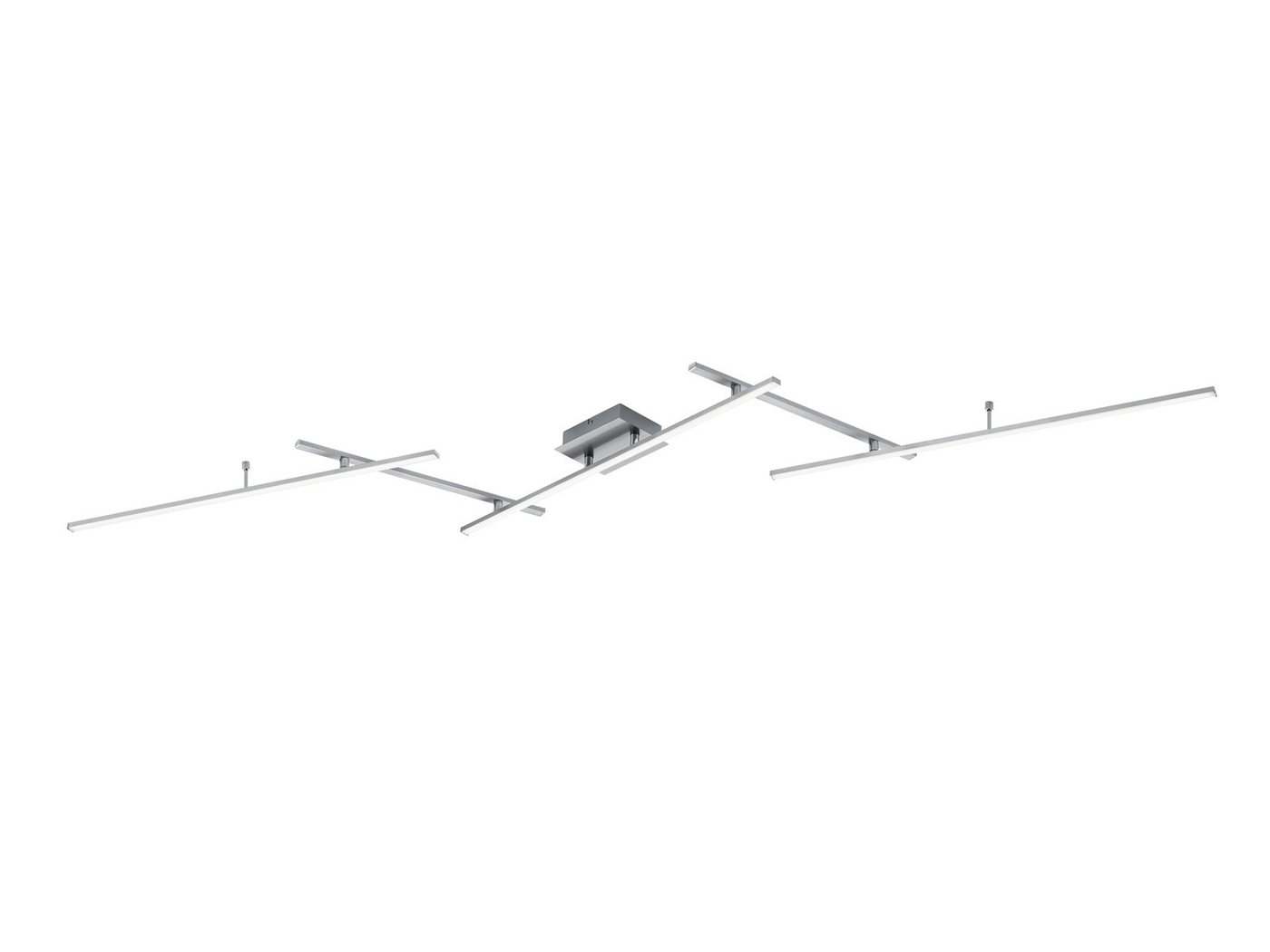 TRIO Leuchten LED Deckenleuchte, Dimmfunktion und Farbwechsel, LED fest integriert, stufenlos dimmbar über Fernbedienung, Warmweiß, Neutralweiß, Tageslichtweiß, Tageslicht-Lampe mit indirekte-r Beleuchtung für die Decke, 245cm lang TRIO Leuchten LED Deckenleuchte, Dimmfunktion und Farbwechsel, LED fest integriert, stufenlos dimmbar über Fernbedienung, Warmweiß, Neutralweiß, Tageslichtweiß, Tageslicht-Lampe mit indirekte-r Beleuchtung für die Decke, 245cm lang von TRIO Leuchten