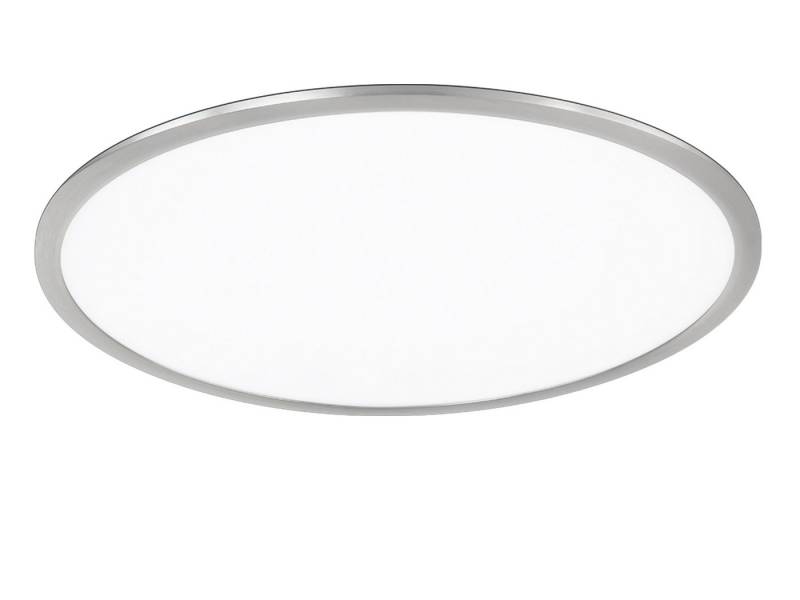 TRIO Leuchten LED Deckenleuchte, LED fest integriert, Warmweiß, LED Deckenpanel aus Metall, minimalistisch und extrem flach Ø62cm groß TRIO Leuchten LED Deckenleuchte, LED fest integriert, Warmweiß, LED Deckenpanel aus Metall, minimalistisch und extrem flach Ø62cm groß von TRIO Leuchten