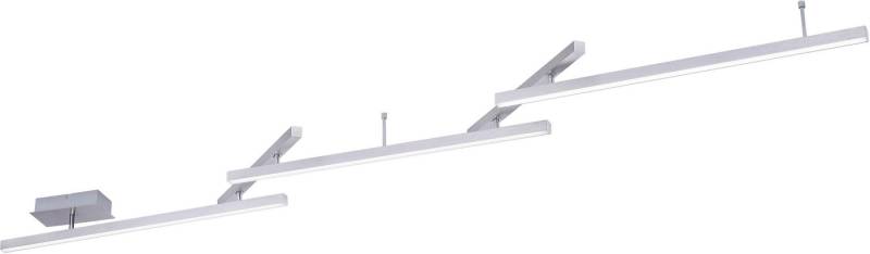 TRIO Leuchten LED Deckenleuchte MELBY, CCT - über Fernbedienung, Dimmfunktion, Farbwechsel, Leuchtdauer einstellbar, Memoryfunktion, Smart Home, Timerfunktion, mehrere Helligkeitsstufen, LED fest integriert, Neutralweiß, Warmweiß, WiZ Smarthome Deckenlampe Steuerung per Fernbedienung + App schwenkbar von TRIO Leuchten