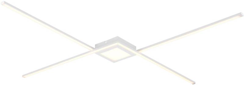 TRIO Leuchten LED Deckenleuchte Oxford, Dimmer, mehrere Helligkeitsstufen, LED fest integriert, Neutralweiß von TRIO Leuchten