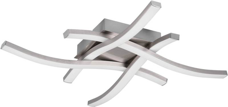 Reality Leuchten LED Deckenleuchte Route, LED fest integriert, Warmweiß, moderne Deckenlampe 4-flammig, LEDs mit 4x 500 Lumen von Reality Leuchten