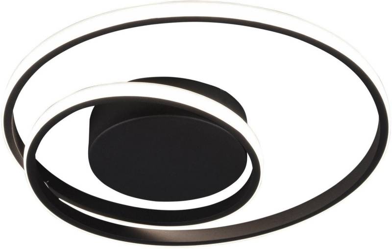 Reality Leuchten LED Deckenleuchte Zibal, Dimmfunktion, LED fest integriert, Warmweiß, Switch Dimmer, dimmbar über Wandschalter (100%/50%/25), Wohnzimmer von Reality Leuchten