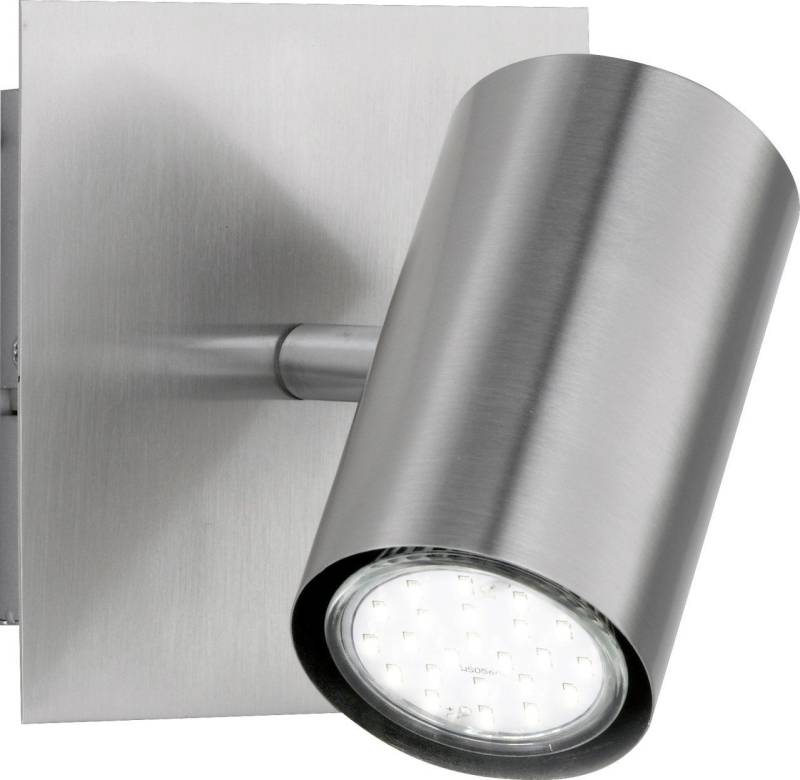 TRIO Leuchten LED Deckenstrahler Trio Leuchten 1er Spot Marley GU10, nickel matt, Ohne Leuchtmittel, Dimmbar nicht Smart Home-fähig ohne Bewegungsmelder von TRIO Leuchten