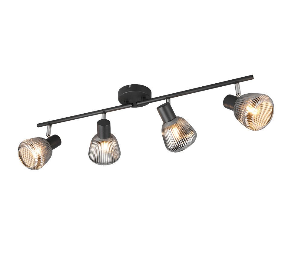 TRIO Leuchten LED Deckenstrahler Trio Leuchten 4er Spot Tarifa E14 schwarz matt, Ohne Leuchtmittel, Nicht dimmbar nicht Smart Home-fähig ohne Bewegungsmelder TRIO Leuchten LED Deckenstrahler Trio Leuchten 4er Spot Tarifa E14 schwarz matt, Ohne Leuchtmittel, Nicht dimmbar nicht Smart Home-fähig ohne Bewegungsmelder von TRIO Leuchten