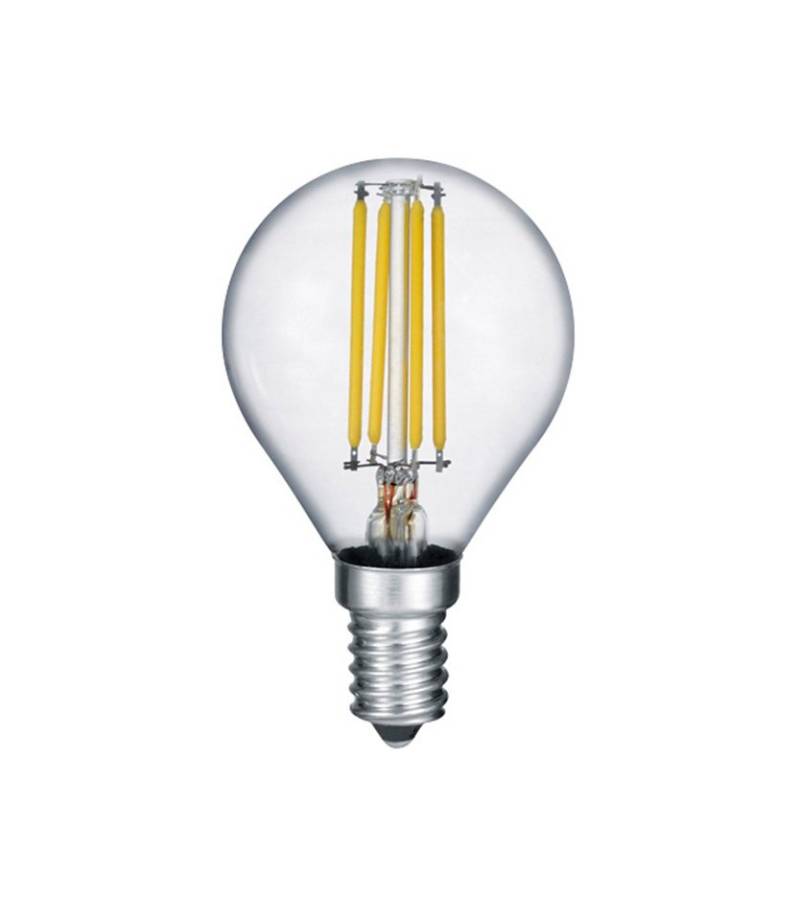 TRIO Leuchten LED-Filament Leuchtmittel Set E14, E14, 6 St., Warmweiß, 6er Set Filament Leuchtmittel E14 Fassung, Glühbirne E14 LED warmweiß von TRIO Leuchten