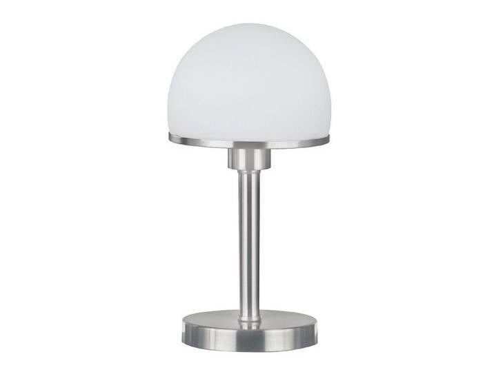 TRIO Leuchten LED Nachttischlampe, Dimmfunktion, LED wechselbar, Nachttisch-lampe dimmbar Touch Fensterbank Glas Lampenschirm Höhe 39cm, silberfarben TRIO Leuchten LED Nachttischlampe, Dimmfunktion, LED wechselbar, Nachttisch-lampe dimmbar Touch Fensterbank Glas Lampenschirm Höhe 39cm, silberfarben von TRIO-Leuchten