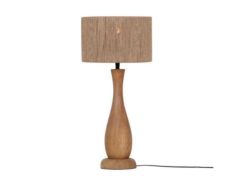 TRIO Leuchten LED Nachttischlampe, Dimmfunktion, LED wechselbar, warmweiß, groß-e Boho Tischlampe besondere Holz-lampe mit Holzfuß, Höhe 54cm TRIO Leuchten LED Nachttischlampe, Dimmfunktion, LED wechselbar, warmweiß, groß-e Boho Tischlampe besondere Holz-lampe mit Holzfuß, Höhe 54cm von TRIO Leuchten