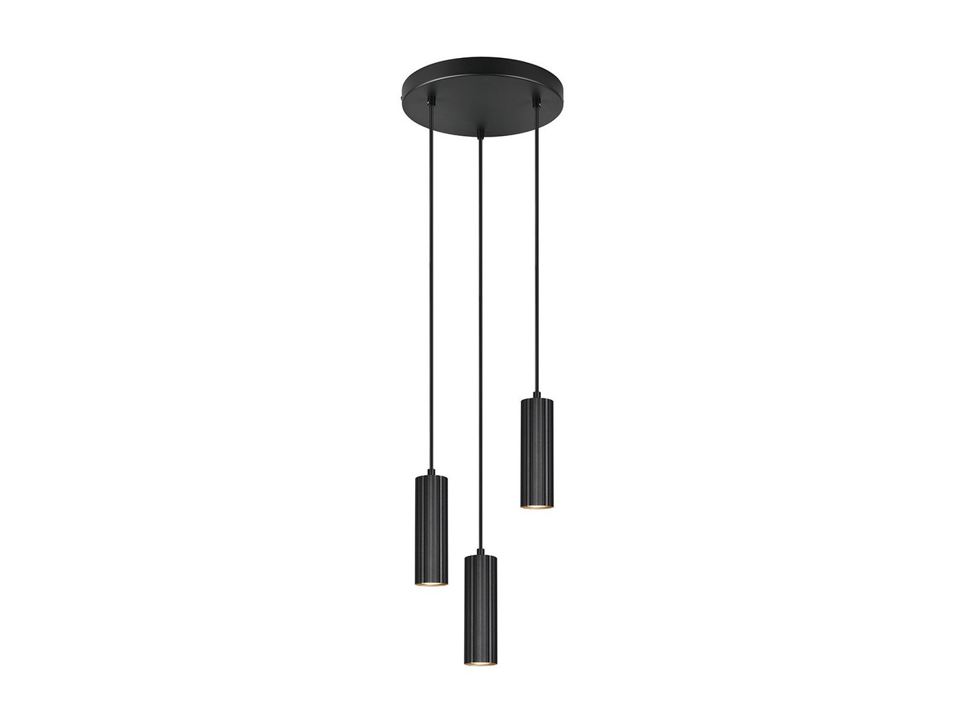 TRIO Leuchten LED Pendelleuchte, Dimmfunktion, LED wechselbar, Warmweiß, Cluster mehrflammig aus Metall über Esstisch & Galerie hängend Ø 28cm TRIO Leuchten LED Pendelleuchte, Dimmfunktion, LED wechselbar, Warmweiß, Cluster mehrflammig aus Metall über Esstisch & Galerie hängend Ø 28cm von TRIO Leuchten