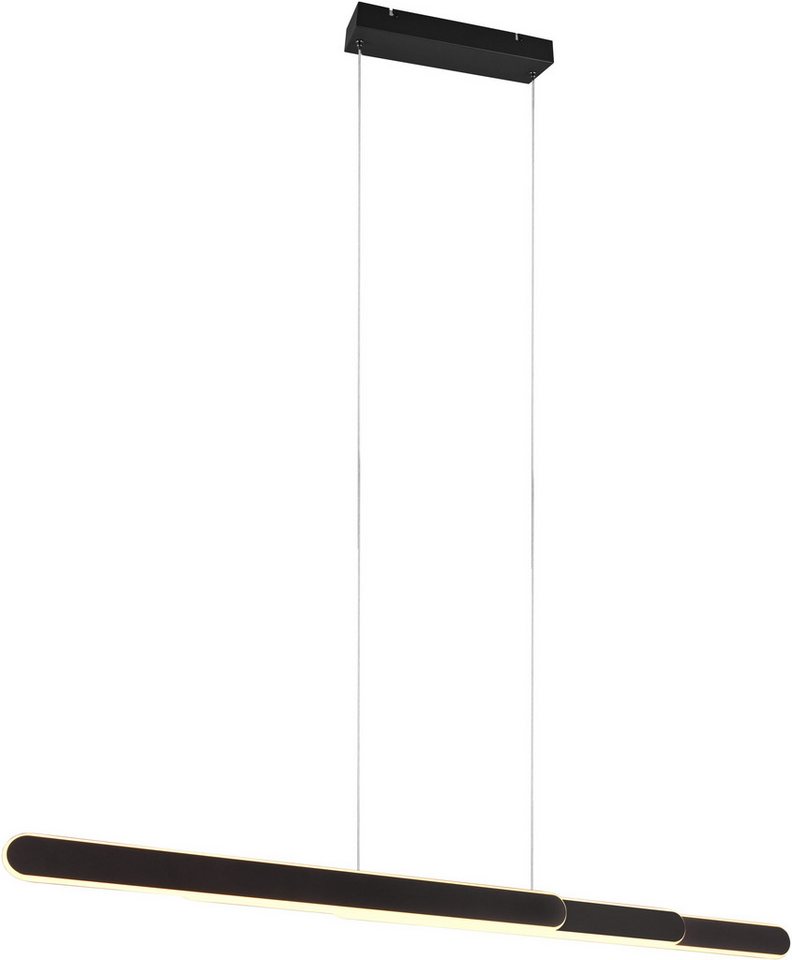 TRIO Leuchten LED Pendelleuchte HELIOS, ausziehbare Hängelampe mit 3 LED Elementen 5800 Lumen CCT, Dimmfunktion, mehrere Helligkeitsstufen, LED fest integriert, Farbwechsler, warmweiß - kaltweiß, 2700-6500K, Touch Dimmer 4 Stufen, höhenverstellbar up and down Licht TRIO Leuchten LED Pendelleuchte HELIOS, ausziehbare Hängelampe mit 3 LED Elementen 5800 Lumen CCT, Dimmfunktion, mehrere Helligkeitsstufen, LED fest integriert, Farbwechsler, warmweiß - kaltweiß, 2700-6500K, Touch Dimmer 4 Stufen, höhenverstellbar up and down Licht von TRIO Leuchten
