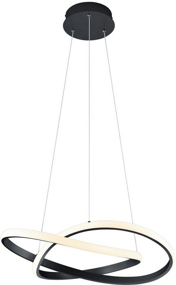 Reality Leuchten LED Pendelleuchte Mira, Dimmfunktion, mehrere Helligkeitsstufen, LED fest integriert, Warmweiß, Hängeleuchte, Switch Dimmer von Reality Leuchten