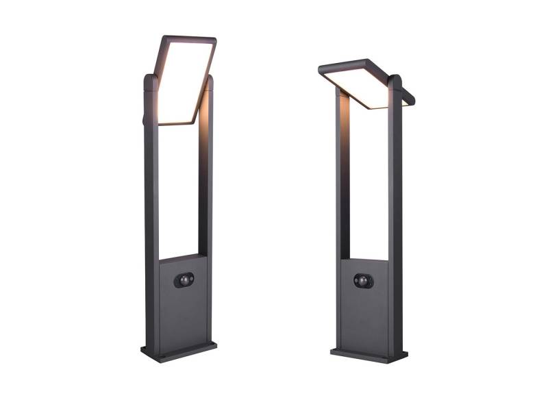 TRIO Leuchten LED Pollerleuchte, Bewegungsmelder, LED fest integriert, Warmweiß, Neutralweiß, 2er Set HYBRID Garten Wegbeleuchtung mit Strom und Solar, Höhe 61cm TRIO Leuchten LED Pollerleuchte, Bewegungsmelder, LED fest integriert, Warmweiß, Neutralweiß, 2er Set HYBRID Garten Wegbeleuchtung mit Strom und Solar, Höhe 61cm von TRIO Leuchten