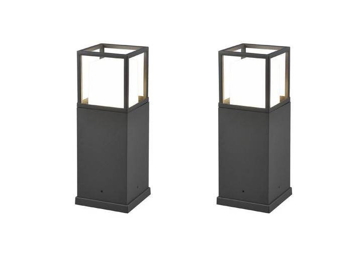 TRIO Leuchten LED Sockelleuchte, Farbsteuerung, LED fest integriert, 1x LED 14,5 Watt, 1450 Lumen, Warmweiß, 2er Set Gartenweg-Beleuchtung, Gartenleuchte mit Strom TRIO Leuchten LED Sockelleuchte, Farbsteuerung, LED fest integriert, 1x LED 14,5 Watt, 1450 Lumen, Warmweiß, 2er Set Gartenweg-Beleuchtung, Gartenleuchte mit Strom von TRIO-Leuchten