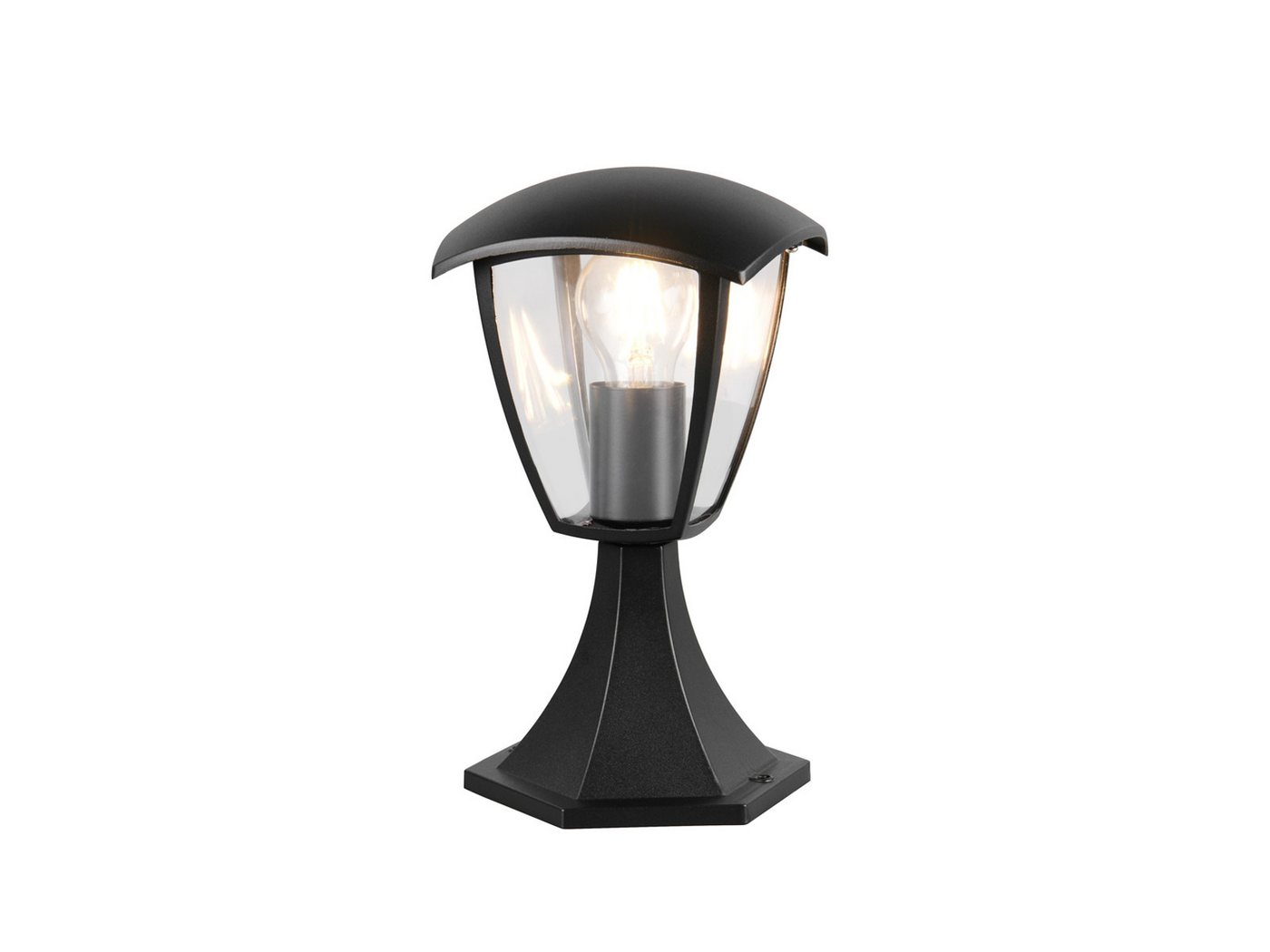 TRIO Leuchten LED Sockelleuchte, LED wechselbar, warmweiß, Wegbeleuchtung Garten-beleuchtung mit Strom aus Aluminium, Höhe 30cm TRIO Leuchten LED Sockelleuchte, LED wechselbar, warmweiß, Wegbeleuchtung Garten-beleuchtung mit Strom aus Aluminium, Höhe 30cm von TRIO Leuchten