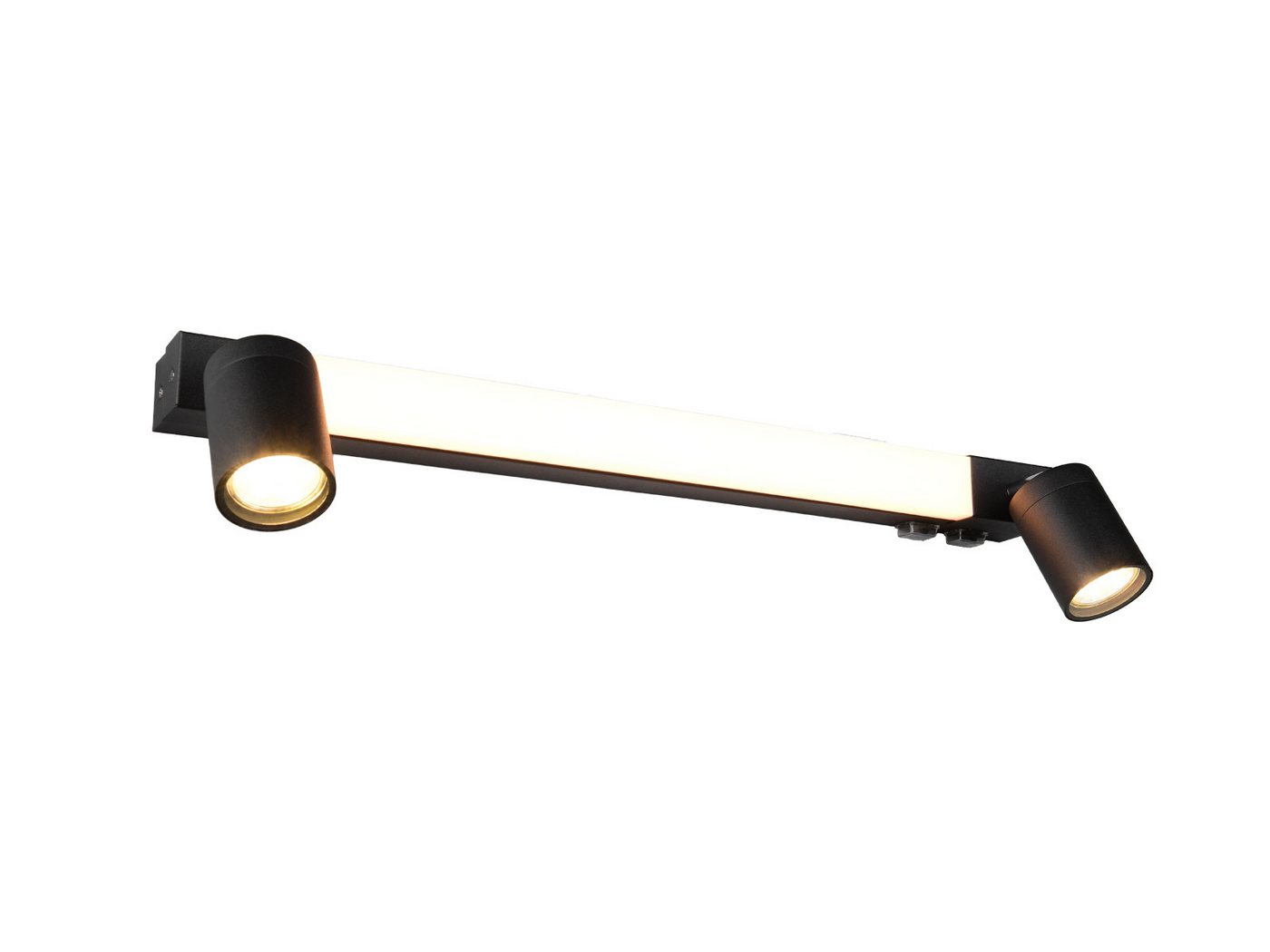 TRIO Leuchten LED Spiegelleuchte, Memoryfunktion, LED fest integriert, LED wechselbar, Warmweiß, Neutralweiß, Wand-leuchte mit Schalter, Bad-lampe für Badezimmer-spiegel, B: 60cm TRIO Leuchten LED Spiegelleuchte, Memoryfunktion, LED fest integriert, LED wechselbar, Warmweiß, Neutralweiß, Wand-leuchte mit Schalter, Bad-lampe für Badezimmer-spiegel, B: 60cm von TRIO Leuchten