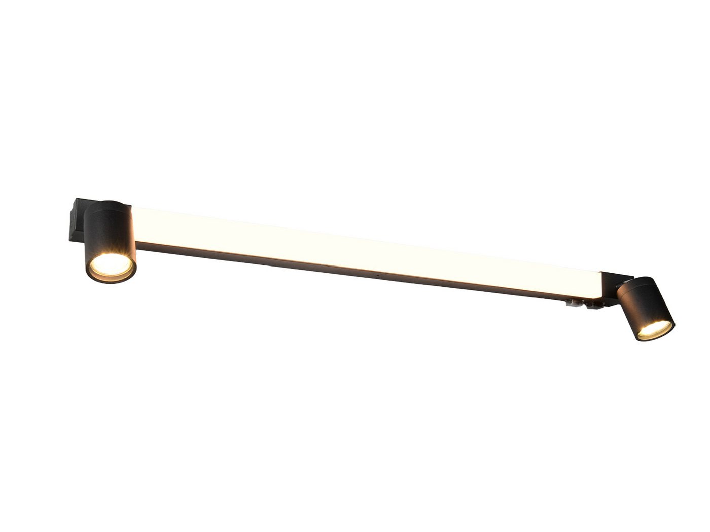 TRIO Leuchten LED Spiegelleuchte, Memoryfunktion, LED fest integriert, LED wechselbar, Warmweiß, Neutralweiß, Wand-leuchte mit Schalter, Bad-lampe für Badezimmer-spiegel, B: 90cm TRIO Leuchten LED Spiegelleuchte, Memoryfunktion, LED fest integriert, LED wechselbar, Warmweiß, Neutralweiß, Wand-leuchte mit Schalter, Bad-lampe für Badezimmer-spiegel, B: 90cm von TRIO Leuchten
