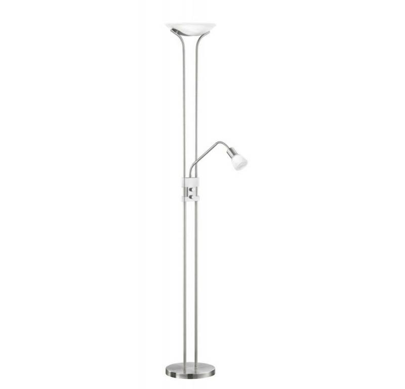 TRIO Leuchten LED Stehlampe, LED-Leuchtmittel fest verbaut, Warmweiß, Vornehme 22,5W LED Steh Boden Leuchte Esszimmer Schalter Licht TRIO von TRIO Leuchten