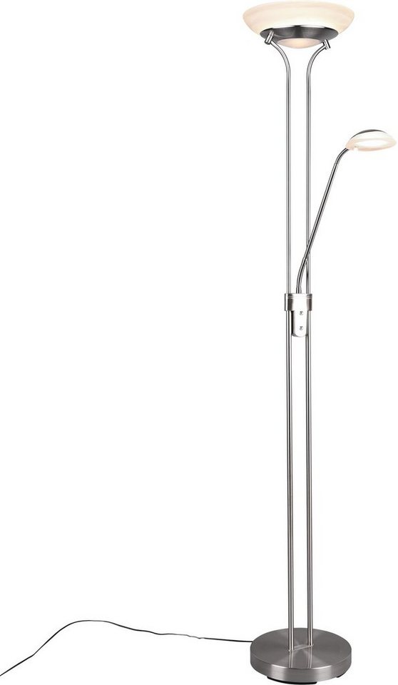 Reality Leuchten LED Stehlampe Orson, Dimmer, Lesearm, LED fest integriert, Warmweiß, Getrennt schaltbar,integrierter Dimmer,Memory Funktion Reality Leuchten LED Stehlampe Orson, Dimmer, Lesearm, LED fest integriert, Warmweiß, Getrennt schaltbar,integrierter Dimmer,Memory Funktion von Reality Leuchten
