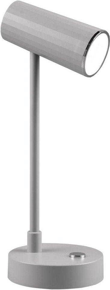 Reality Leuchten LED Tischleuchte Lenny, Dimmfunktion, USB-Ladefunktion, LED fest integriert, warmweiß - kaltweiß, Akku Tischlampe mit USB-C Anschluss, dimmbar, Lichtfarbe einstellbar von Reality Leuchten