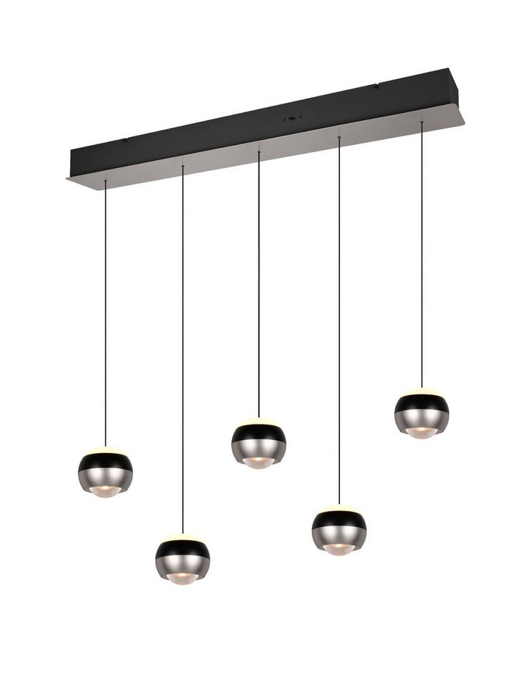 TRIO Leuchten Pendelleuchte TRIO-Leuchten Pendelleuchte ORBIT BHT 100x200x10 cm grau Hängelampe, Goldlicht von TRIO Leuchten