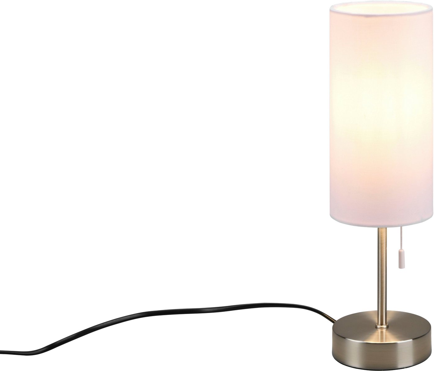TRIO Leuchten Schreibtischlampe Jaro, Ein-/Ausschalter, USB-Anschluss mit Ladefunktion, ohne Leuchtmittel, warmweiß - kaltweiß, Tischleuchte mit USB-C Ladeanschluss, Zugschalter, exkl 1xE27 max 25W TRIO Leuchten Schreibtischlampe Jaro, Ein-/Ausschalter, USB-Anschluss mit Ladefunktion, ohne Leuchtmittel, warmweiß - kaltweiß, Tischleuchte mit USB-C Ladeanschluss, Zugschalter, exkl 1xE27 max 25W von TRIO Leuchten