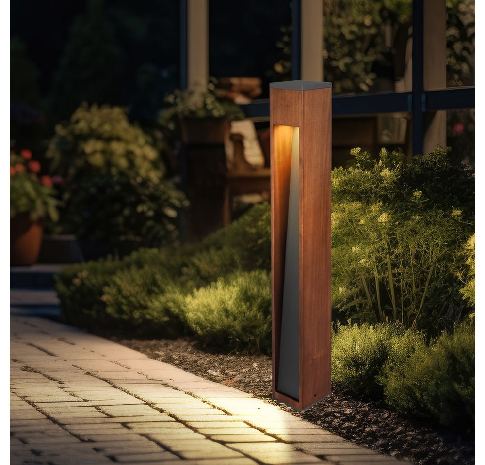 TRIO Leuchten Sockelleuchten, Leuchtmittel nicht inklusive, Außenlampe Stehleuchte Holzlampe für Ihren Garten von TRIO Leuchten
