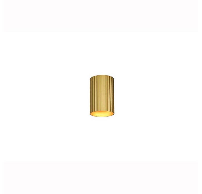 TRIO Leuchten Wandleuchte, Leuchtmittel nicht inklusive, Wandleuchte Wohnzimmerlampe Flurleuchte Up Down Strahler gold Metall von TRIO Leuchten
