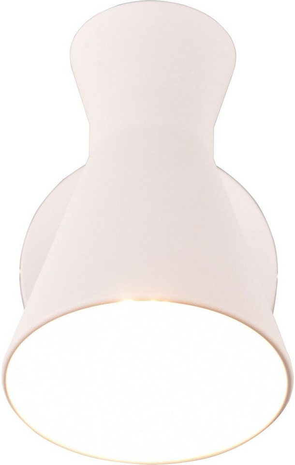 Reality Leuchten Wandleuchte Enzo, Ein-/Ausschalter, ohne Leuchtmittel, warmweiß - kaltweiß, Wandspot exkl 1x E27 Leuchtmittel (10W), Kippschalter, schwenkbar von Reality Leuchten