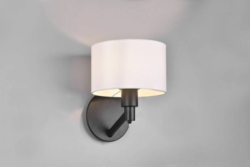 TRIO Leuchten Wandleuchte TRIO-Leuchten Wandleuchte CASSIO DH 23x27.90 cm schwarz Wandlampe von TRIO Leuchten
