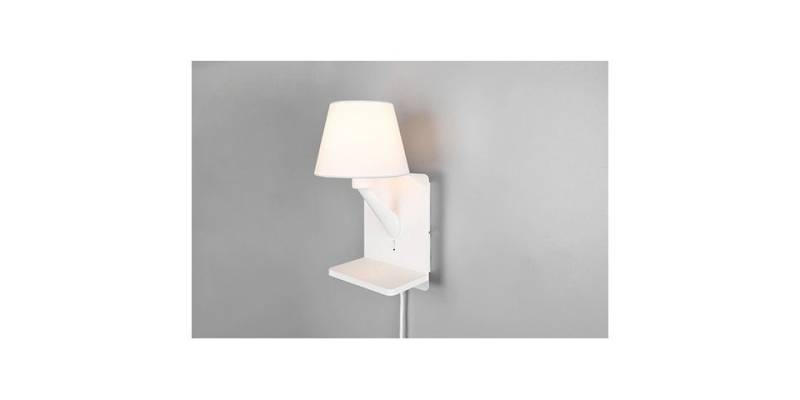 TRIO Leuchten Wandleuchte Trio Leuchten Wandleuchte COMFORT E14 weiß matt, Ohne Leuchtmittel, Nicht dimmbar nicht Smart Home-fähig ohne Bewegungsmelder von TRIO Leuchten