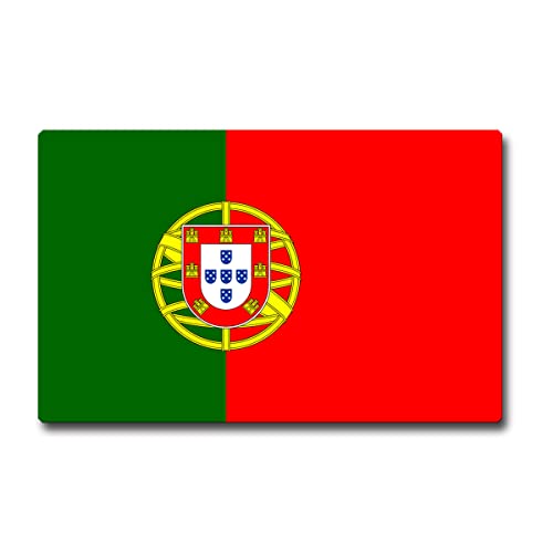 TRIOSK Kühlschrankmagnet stark Flagge Portugal Magnet Länder Flaggen Geschenk Souvenir für Reiselustige Frauen Männer Weltenbummler von TRIOSK