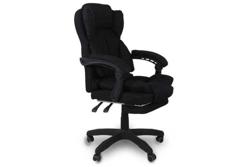 TRISENS Chefsessel Rafael (1 Stück), Bürostuhl mit extra Polsterung Home Office Chair im Lederoptik-Design von TRISENS