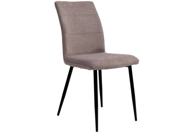 TRISENS Esszimmerstuhl Polsterstuhl Mora (einzeln oder im 2er, 3er, 4er Set, 1 St), gepolsterte Essstühle mit Stoffbezug in 4 trendigen Farbvarianten von TRISENS
