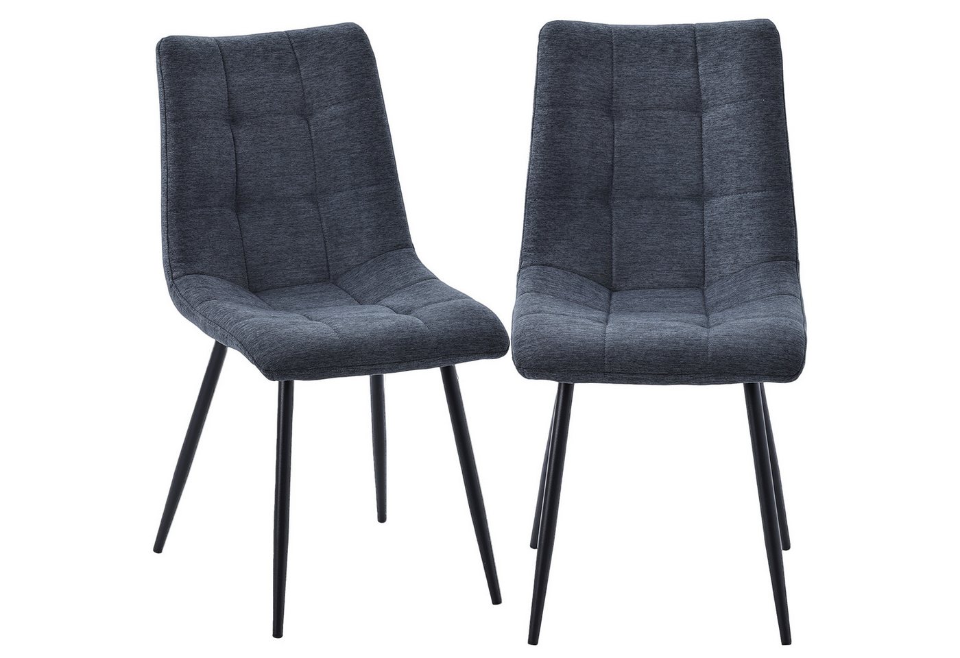 TRISENS Esszimmerstuhl Selina (1er Set, 2er Set, 3er Set oder 4er Set, 4 St, 2 St), Essstuhl in moderner Stoffoptik in 5 trendigen Farbvarianten von TRISENS