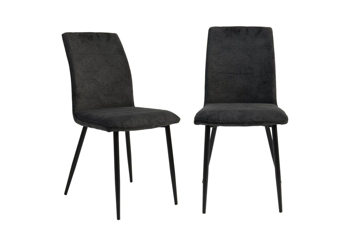 TRISENS Polsterstuhl Mora (einzeln oder im 2er, 3er, 4er Set, 2 St), gepolsterte Essstühle mit Stoffbezug in 4 trendigen Farbvarianten von TRISENS