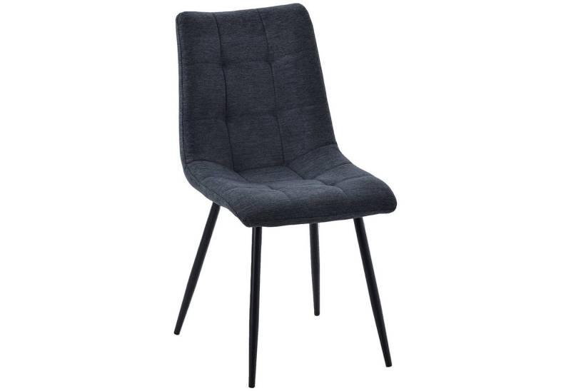 TRISENS Polsterstuhl Selina (1er Set, 2er Set, 3er Set oder 4er Set, 1 St), Essstuhl in moderner Stoffoptik in 5 trendigen Farbvarianten von TRISENS
