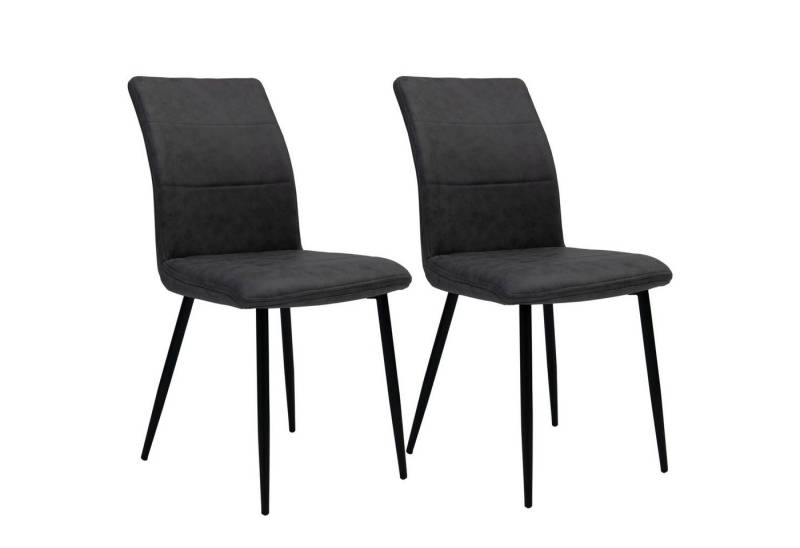 TRISENS Polsterstuhl Teona (einzeln oder im 2er, 3er, 4er Set, 2 St), gepolsterte Essstühle in Lederoptik in 3 trendigen Farbvarianten von TRISENS