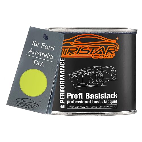 Autolack Dose spritzfertig für Ford Australia TXA Toxic Green Basislack 0,5L von TRISTARcolor