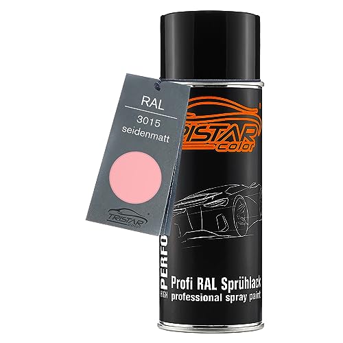 TRISTARcolor RAL 3015 Hellrosa Spraydose 400 ml seidenmatt schnelltrocknend von TRISTARcolor