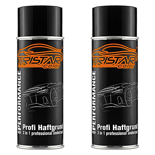 TRISTARcolor 3 in 1 / Rostschutz/Füller/Haftgrund/Spraydose - Sprühdose 2 x 400 ml grau von TRISTARcolor